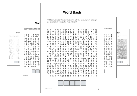 Word Bash