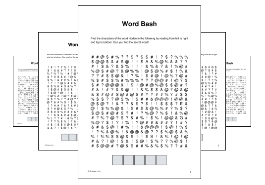 Word Bash
