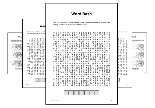 Word Bash