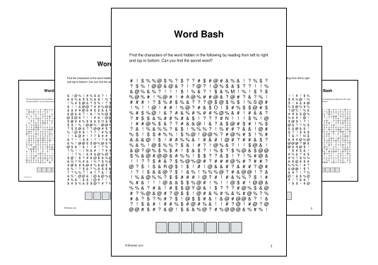 Word Bash
