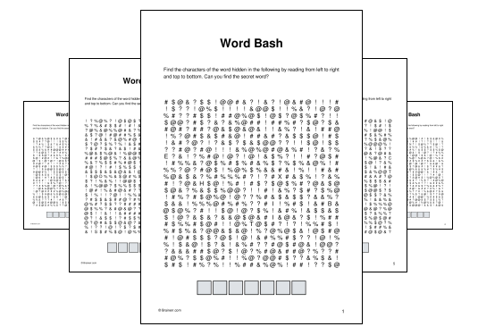 Word Bash