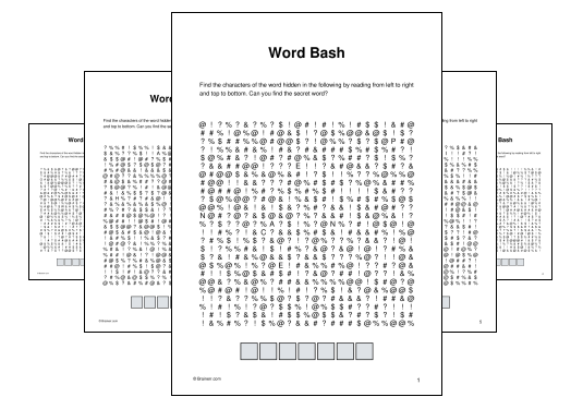 Word Bash