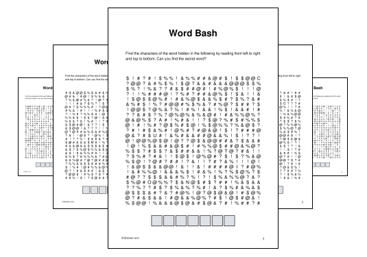 Word Bash