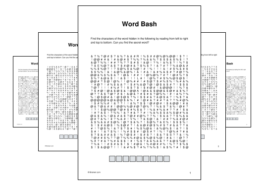 Word Bash