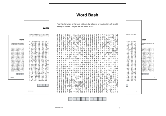 Word Bash