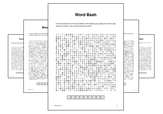 Word Bash