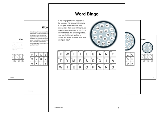 Word Bingo