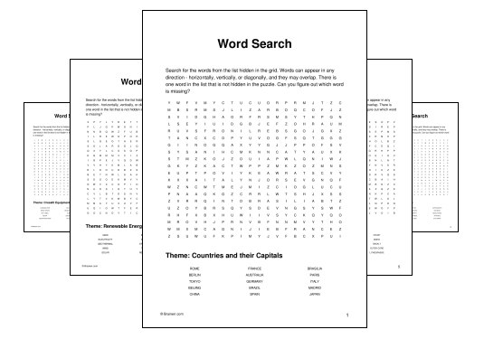Word Search