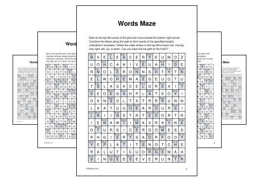 Words Maze