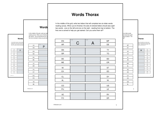 Words Thorax